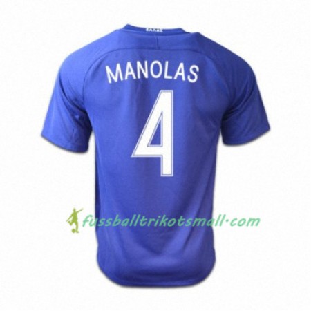 Fußballtrikots Griechenland KOSTAS MANOLAS 2016-2017 Kurzarm Auswärts-trikot kaufen