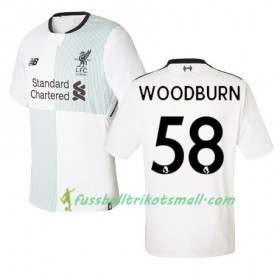 Fußballtrikots Liverpool Woodburn 58 2017-2018 Kurzarm Auswärts-trikot kaufen