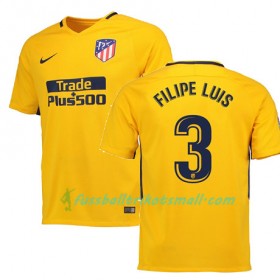 Fußballtrikots Atlético Madrid FILIPE LUIS 3 2017-2018 Kurzarm Auswärts-trikot kaufen