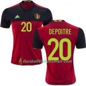 Fußballtrikots Belgien LAURENT DEPOITRE Heimtrikotsatz Euro 2016