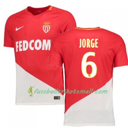 Fußballtrikots AS Monaco JORGE 6 2017-2018 Kurzarm Heimtrikotsatz kaufen