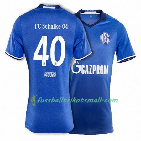 Fußballtrikots FC Schalke 04 DUM 40 2017-2018 Kurzarm Heimtrikotsatz kaufen