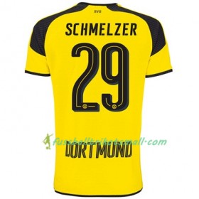 Fußballtrikots Borussia Dortmund SCHMELZER 29 2017-2018 Kurzarm Ausweichtrikot kaufen