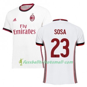 Fußballtrikots AC Mailand SOSA 23 2017-2018 Kurzarm Auswärts-trikot kaufen