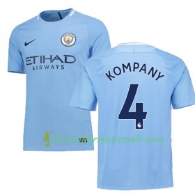 Fußballtrikots Manchester City KOMPANY 4 2017-2018 Kurzarm Heimtrikotsatz kaufen