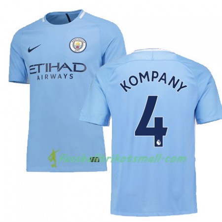 Fußballtrikots Manchester City KOMPANY 4 2017-2018 Kurzarm Heimtrikotsatz kaufen