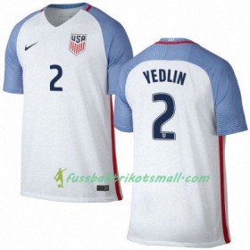 Fußballtrikots USA DEANDRE YEDLIN 2016-2017 Kurzarm Heimtrikotsatz kaufen