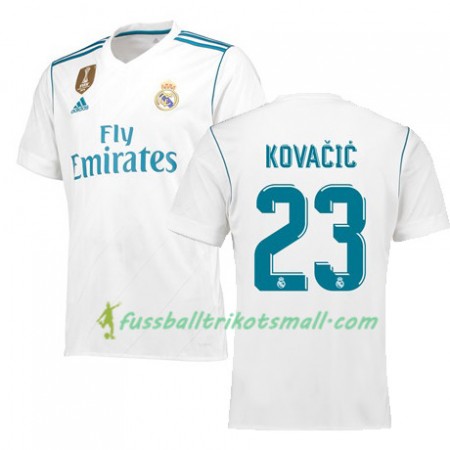 Fußballtrikots Real Madrid KOVACIC 23 2017-2018 Kurzarm Heimtrikotsatz kaufen