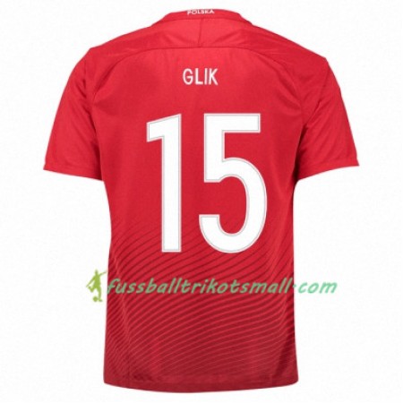 Fußballtrikots Polen KAMIL GLIK Auswärts-trikot Euro 2016