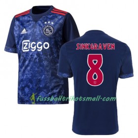 Fußballtrikots Ajax Amsterdam DALEY SINKGRAVEN 8 2017-2018 Kurzarm Auswärts-trikot kaufen