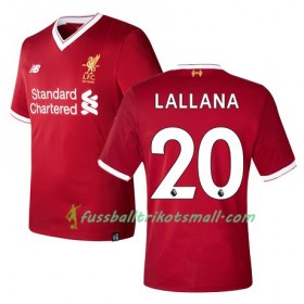 Fußballtrikots Liverpool LALLANA 20 2017-2018 Kurzarm Heimtrikotsatz kaufen