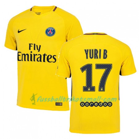 Fußballtrikots PSG YURI BERCHICHE 17 2017-2018 Kurzarm Auswärts-trikot kaufen