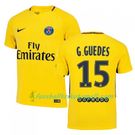 Fußballtrikots PSG Goncalo Guedes 15 2017-2018 Kurzarm Auswärts-trikot kaufen