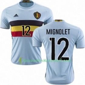 Fußballtrikots Belgien SIMON MIGNOLET Auswärts-trikot Euro 2016