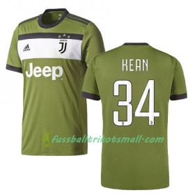 Fußballtrikots Juventus Turin KEAN 34 2017-2018 Kurzarm Ausweichtrikot kaufen