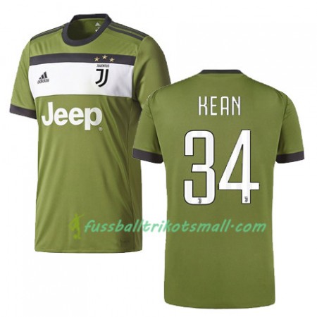 Fußballtrikots Juventus Turin KEAN 34 2017-2018 Kurzarm Ausweichtrikot kaufen