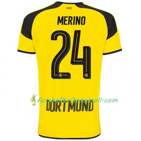 Fußballtrikots Borussia Dortmund MERINO 24 2017-2018 Kurzarm Ausweichtrikot kaufen