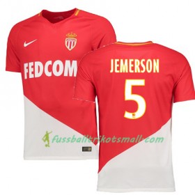 Fußballtrikots AS Monaco JEMERSON 5 2017-2018 Kurzarm Heimtrikotsatz kaufen