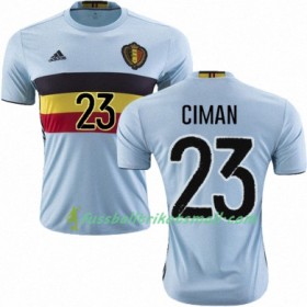 Fußballtrikots Belgien LAURENT CIMAN Auswärts-trikot Euro 2016