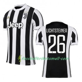 Fußballtrikots Juventus Turin LICHTSTEINER 26 2017-2018 Kurzarm Heimtrikotsatz kaufen
