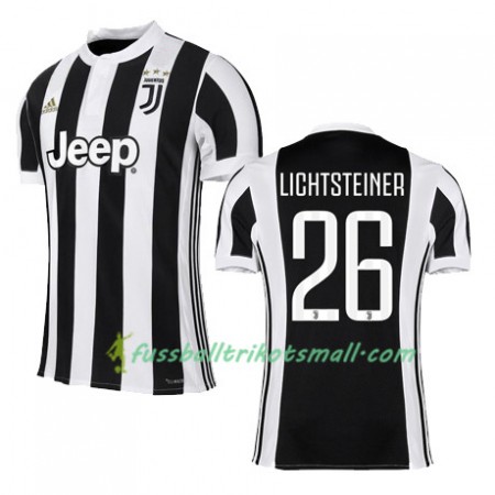 Fußballtrikots Juventus Turin LICHTSTEINER 26 2017-2018 Kurzarm Heimtrikotsatz kaufen