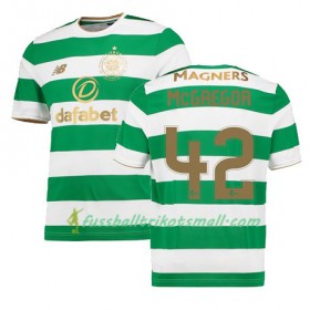 Fußballtrikots Celtic Glasgow CALLUM McGREGOR 2017-2018 Kurzarm Heimtrikotsatz kaufen