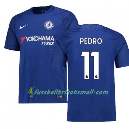 Fußballtrikots Chelsea PEDRO 11 2017-2018 Kurzarm Heimtrikotsatz kaufen