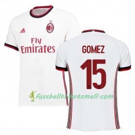 Fußballtrikots AC Mailand GOMEZ 15 2017-2018 Kurzarm Auswärts-trikot kaufen