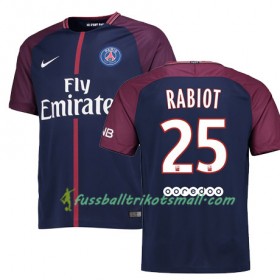 Fußballtrikots PSG ADRIEN RABIOT 25 2017-2018 Kurzarm Heimtrikotsatz kaufen