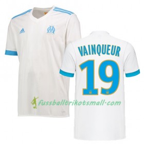 Fußballtrikots Olympique Marseille WILLIAM VAINQUEUR 19 2017-2018 Kurzarm Heimtrikotsatz kaufen