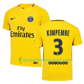 Fußballtrikots PSG PRESNEL KIMPEMBE 3 2017-2018 Kurzarm Auswärts-trikot kaufen