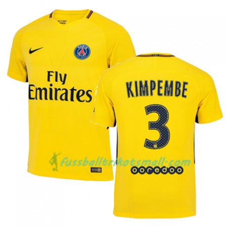 Fußballtrikots PSG PRESNEL KIMPEMBE 3 2017-2018 Kurzarm Auswärts-trikot kaufen