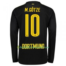 Fußballtrikots Borussia Dortmund Mario Gotze 10 2017-2018 Langarm Auswärts-trikot kaufen