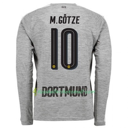 Fußballtrikots Borussia Dortmund Mario Gotze 10 2017-2018 Langarm Ausweichtrikot kaufen