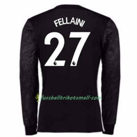 Fußballtrikots Manchester United Marouane Fellaini 27 2017-2018 Langarm Auswärts-trikot kaufen