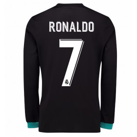 Fußballtrikots Real Madrid Cristiano Ronaldo 7 2017-2018 Langarm Auswärts-trikot kaufen