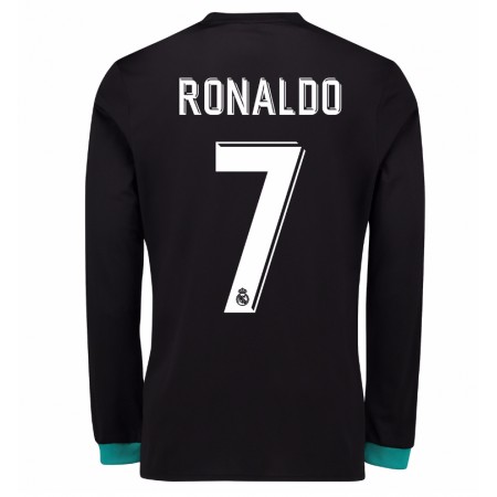 Fußballtrikots Real Madrid Cristiano Ronaldo 7 2017-2018 Langarm Auswärts-trikot kaufen