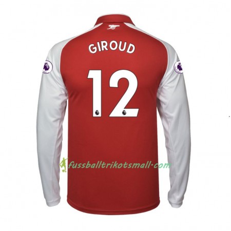 Fußballtrikots Arsenal Olivier Giroud 12 2017-2018 Langarm Heimtrikotsatz kaufen