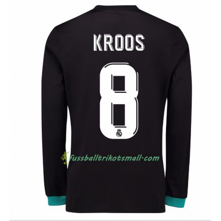 Fußballtrikots Real Madrid Toni Kroos 8 2017-2018 Langarm Auswärts-trikot kaufen