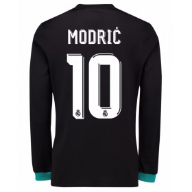 Fußballtrikots Real Madrid Luka Modric 10 2017-2018 Langarm Auswärts-trikot kaufen