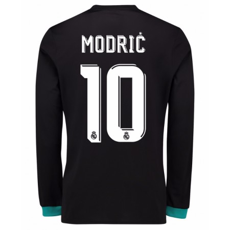 Fußballtrikots Real Madrid Luka Modric 10 2017-2018 Langarm Auswärts-trikot kaufen