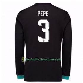 Fußballtrikots Real Madrid Pepe 3 2017-2018 Langarm Auswärts-trikot kaufen