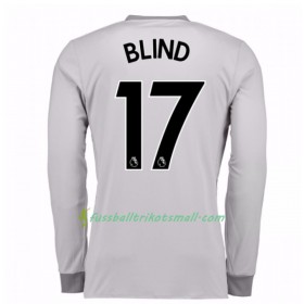 Fußballtrikots Manchester United Daley Blind 17 2017-2018 Langarm Ausweichtrikot kaufen