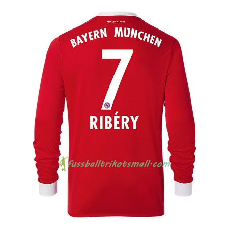 Fußballtrikots FC Bayern München Franck Ribery 7 2017-2018 Langarm Heimtrikotsatz kaufen
