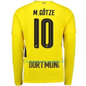 Fußballtrikots Borussia Dortmund Mario Gotze 10 2017-2018 Langarm Heimtrikotsatz kaufen