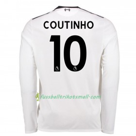Fußballtrikots Liverpool Mario Philippe Coutinho 10 2017-2018 Langarm Auswärts-trikot kaufen