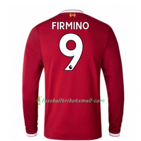 Fußballtrikots Liverpool Roberto Firmino 9 2017-2018 Langarm Heimtrikotsatz kaufen
