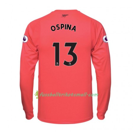 Fußballtrikots Arsenal Torwart David Ospina 13 2017-2018 Langarm Auswärts-trikot kaufen