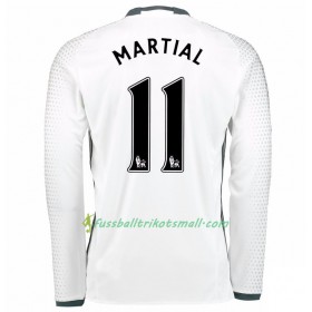 Fußballtrikots Manchester United Anthony Martial 11 2017-2018 Langarm Ausweichtrikot kaufen