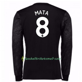 Fußballtrikots Manchester United Juan Mata 8 2017-2018 Langarm Auswärts-trikot kaufen